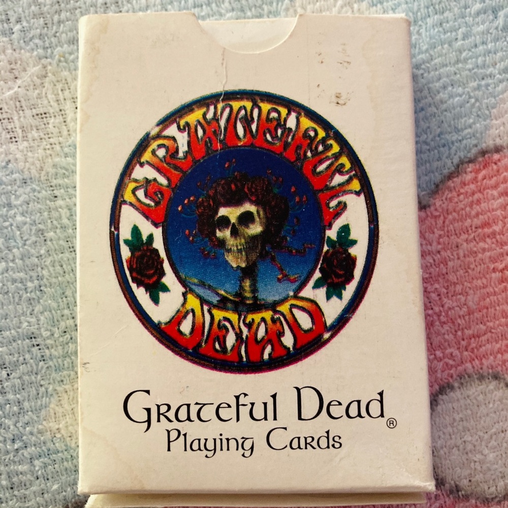 🌈✨price=firm Grateful Dead 1998 Poker Deck